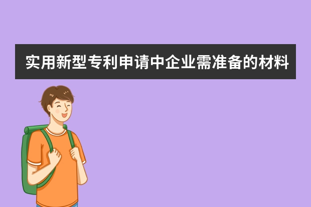 实用新型专利申请中企业需准备的材料清单 申请了发明专利