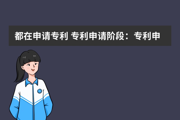 都在申请专利 专利申请阶段：专利申请审批流程详细解析