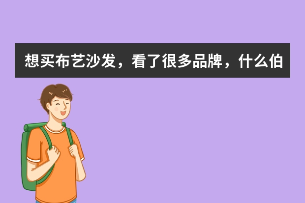 想买布艺沙发，看了很多品牌，什么伯典，非同，爱依瑞斯，左右等。纠结中，不知道买哪个好。给点意见!